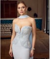 SOFT BLUE COUTURE ABİYE ELBİSE