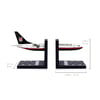 KTPD0017Zekupp Boeing 737-800 1/100 Ölçek Beşiktaş Lisanslı Klasik Tasarım Nostalji Kitap Desteği 