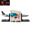 KTPD0017Zekupp Boeing 737-800 1/100 Ölçek Beşiktaş Lisanslı Klasik Tasarım Nostalji Kitap Desteği 