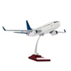 UCK0145Zekupp Boeing 737-800 1/100 Ölçek Turuncu Lacivert Detaylı Maket Uçak