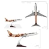 UCK0151Zekupp Boeing 737-800 1/100 Ölçek Basketbol Temalı Maket Uçak