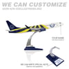 UCK0186Zekupp Boeing 737-800 1/100 Ölçek Fenerbahçe Lisanslı Sarı Lacivert Tasarım Maket Uçak