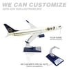 UCK0187Zekupp Boeing 737-800 1/100 Ölçek Fenerbahçe Lisanslı 1907 Tasarım Maket Uçak