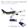 UCK0189Zekupp Boeing 737-800 1/100 Ölçek Fenerbahçe Lisanslı Tasarım Maket Uçak