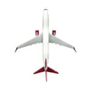 UCK0212Zekupp Boeing 737-800 1/100 Ölçek Sarı kırmızı Şerit Tasarımlı Beyaz Maket Uçak