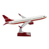 UCK0212Zekupp Boeing 737-800 1/100 Ölçek Sarı kırmızı Şerit Tasarımlı Beyaz Maket Uçak