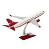 UCK0212Zekupp Boeing 737-800 1/100 Ölçek Sarı kırmızı Şerit Tasarımlı Beyaz Maket Uçak