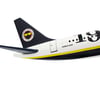 UCK0213Zekupp Airbus 320-200 1/60 Ölçek Fenerbahçe Lisanslı 1907 Klasik Tasarım Keman Boy Maket Uçak  