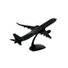 UCK0222Zekupp Airbus A321 1/200 Ölçek  Siyah Çizgili Tasarım Plastik Maket Uçak
