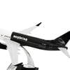 UCK0225Zekupp Boeing 737-800 1/100 Ölçek Beşiktaş Lisanslı Çizgili Tasarım  Maket Uçak