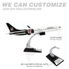 UCK0227Zekupp Boeing 737-800 1/100 Ölçek Beşiktaş Lisanslı  Logolu Maket Uçak