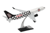 UCK0228Zekupp Boeing 737-800 1/100 Ölçek Beşiktaş Lisanslı Damalı Tasarım Maket Uçak