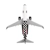 UCK0228Zekupp Boeing 737-800 1/100 Ölçek Beşiktaş Lisanslı Damalı Tasarım Maket Uçak