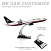 UCK0229Zekupp Boeing 737-800 1/100 Ölçek Beşiktaş Lisanslı Klasik Tasarım Nostalji Maket Uçak