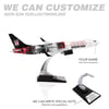 UCK0230Zekupp Boeing 737-800 1/100 Ölçek Beşiktaş Lisanslı 1903 Beşiktaş Logolu Tasarım Maket Uçak