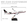 UCK0231Zekupp Airbus 321 1/200 Ölçek Beşiktaş Lisanslı Klasik Tasarım Nostalji Maket Uçak
