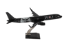 UCK0232Zekupp Airbus 321 1/200 Ölçek Beşiktaş Lisanslı Kara Kartal Tasarım Maket Uçak