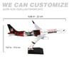 UCK0233Zekupp Airbus 321 1/200 Ölçek Beşiktaş Lisanslı 1903 Beşiktaş Logolu Tasarım Maket Uçak