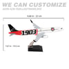 UCK0237Zekupp Airbus 321 1/200 Ölçek Beşiktaş Lisanslı 1903 Logolu Maket Uçak