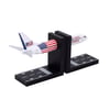 USA Boeing 737 Uçak Motifli Kitap Tutucu, 1/100 Ölçeklİ Uçak Modelli Kitap Desteği