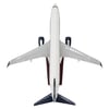 Zekupp Boeing 737-800 1/100 Ölçekli Beyaz Şeritli Tasarım Model Uçak