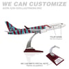 ZekUpp - Maket Uçak - Boeing 737-800 1/100 - BORDO MAVİ TARAFTAR Özel Tasarım Model Uçak