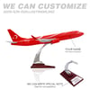 Zekupp - Maket Uçak - Boeing 737-800 1/100 - TÜRKİYE ÖZEL TASARIMLI  Model Uçak, Model C