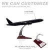 Zekupp - Maket Uçak - Boeing 777-300 1/200 - SİYAH ÖZEL TASARIM Model Uçak