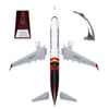 Zekupp - Maket Uçak THY LİSANSLI - Boeing 737-800 1/100 - GALATASARAY LİSANSLI Model Uçak