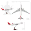 ZekUpp - THY LİSANSLI Maket Uçak, Airbus A330-300 1/100,  THY Model Uçak