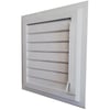 25 cm x 30 cm Alüminyum Hareketli Menfez Yüzeysel Banyo Wc Havalandırma Menfezi Beyaz