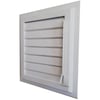 Alüminyum Hareketli Menfez Yüzeysel Banyo Wc Havalandırma Menfezi Beyaz 25 cm x 25 cm
