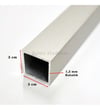 Alüminyum Kutu Profil Alüminyum Kare Profil 1,2 Mm Kalınlık ( 3 Cm X 3 Cm x 100 cm)