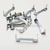 Timsah Ağız Tablo Çerçeve Askı Aparatı Çakmalı Tablo Askılığı 10 Adet