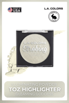 Illuminating Powder - Cilde Işıltı ve Canlılık Katan Toz Highlighter #CSP253 Gleaming Goddess