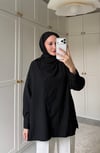 ASİMETRİK YAKA GÖMLEK