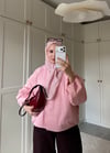 ŞEKER PEMBESİ BOMBER CEKET
