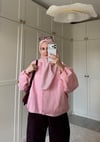 ŞEKER PEMBESİ BOMBER CEKET
