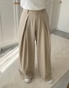 ZR MODEL ÖNÜ PİLİLİ PANTOLON KREM