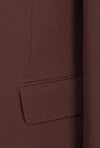 Bordo İtalyan Yelekli Takım Elbise SD42456