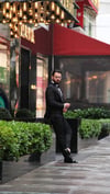 Frak İtalyan Kesim Slim Fit Siyah (Özel Dikim)SD3444