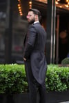 Frak İtalyan Kesim Slim Fit Siyah (Özel Dikim)SD3444