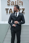Kruvaze Füme Erkek Takım Elbise SD42418