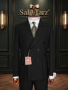 Siyah Premium Kruvaze Torba Takım Elbise SD42467
