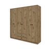 Diamont 6 Kapaklı ,2 Çekmeceli Dolap(%100MDF)
