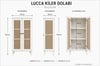lucca çok amaçlı kiler dolabı(%100mdf)