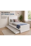 MADRİD AYNALI ÇOK FONKSİYONEL GENÇ ODASI (%100MDF)