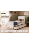 madrid yavru yataklı,depolama alanlı karyola (%100mdf)