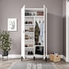 massimo  aynalı portmanto (%100mdf)r:beyaz