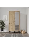 Massimo Tarz 2 Kapılı,aynalı Portmanto/ayakkabılık (%100MDF)